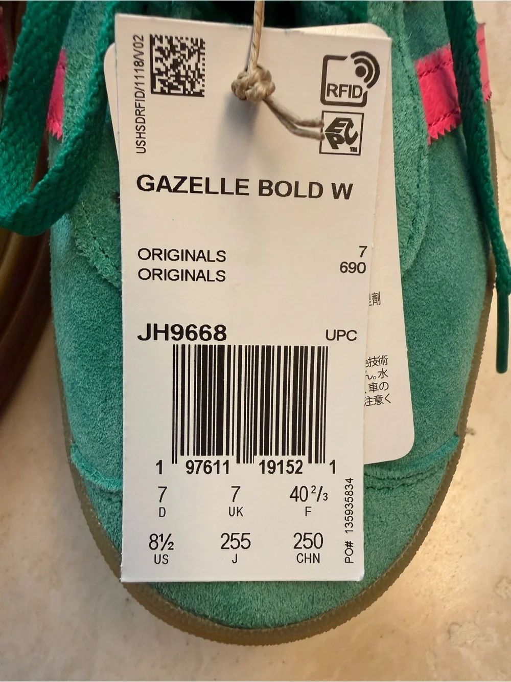 adidas Gazelle Bold Platform Sneakers - Picture 4 of 11